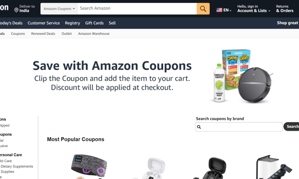 Amazon Coupons