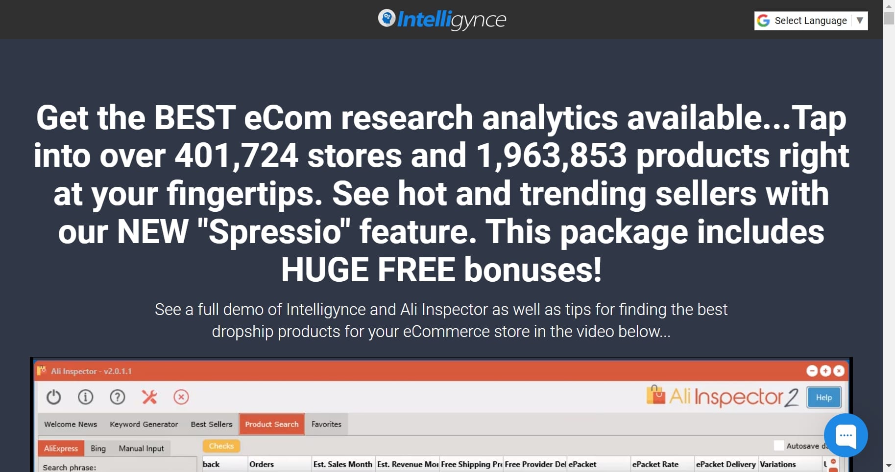 Dropshipping product research tool free