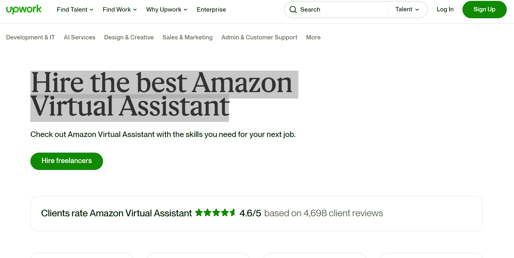 Hire the best Amazon Virtual Assistant