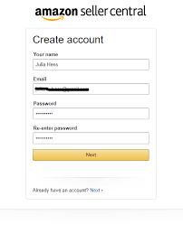 amazon seller registration