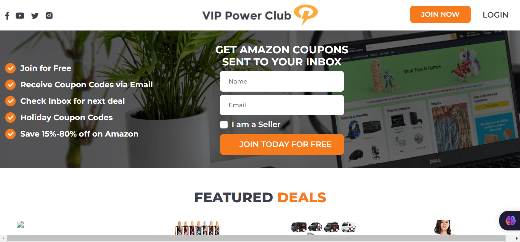 coupon sites for amazon sellers